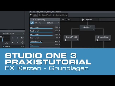 Studio One 3 - FX Ketten - Grundlagen