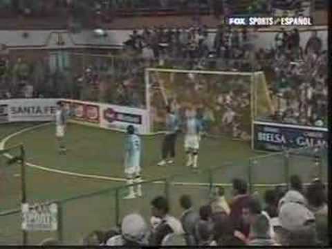 Showbol - Argentina 5 Uruguay 6 - Goles / Goals