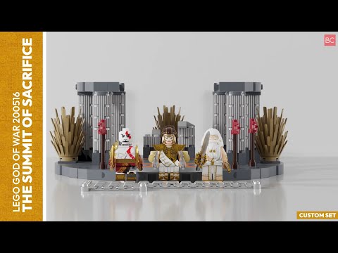LEGO God of War 200516 - The Summit of Sacrifice (Custom Set)