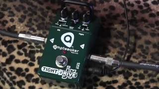 Video thumbnail for Amptweaker TIGHT DRIVE JR all purpose boutique overdrive by gearmanndude