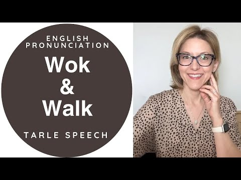 Learn to Pronounce WOK & WALK - American English Homophone Pronunciation #learnenglish