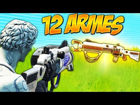 12 ARMES SECRÈTES CACHÉES sur FORTNITE Battle Royale !!