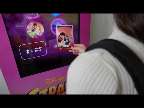 Disney's interactive AR promotion for Strange World 2022