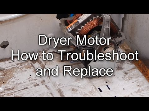 How to Troubleshoot and Replace your Dryer Motor