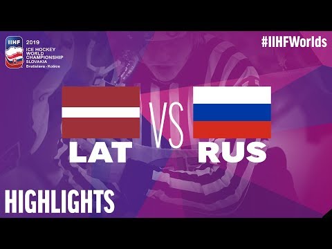 Latvia vs. Russia - Game Highlights - #IIHFWorlds 2019