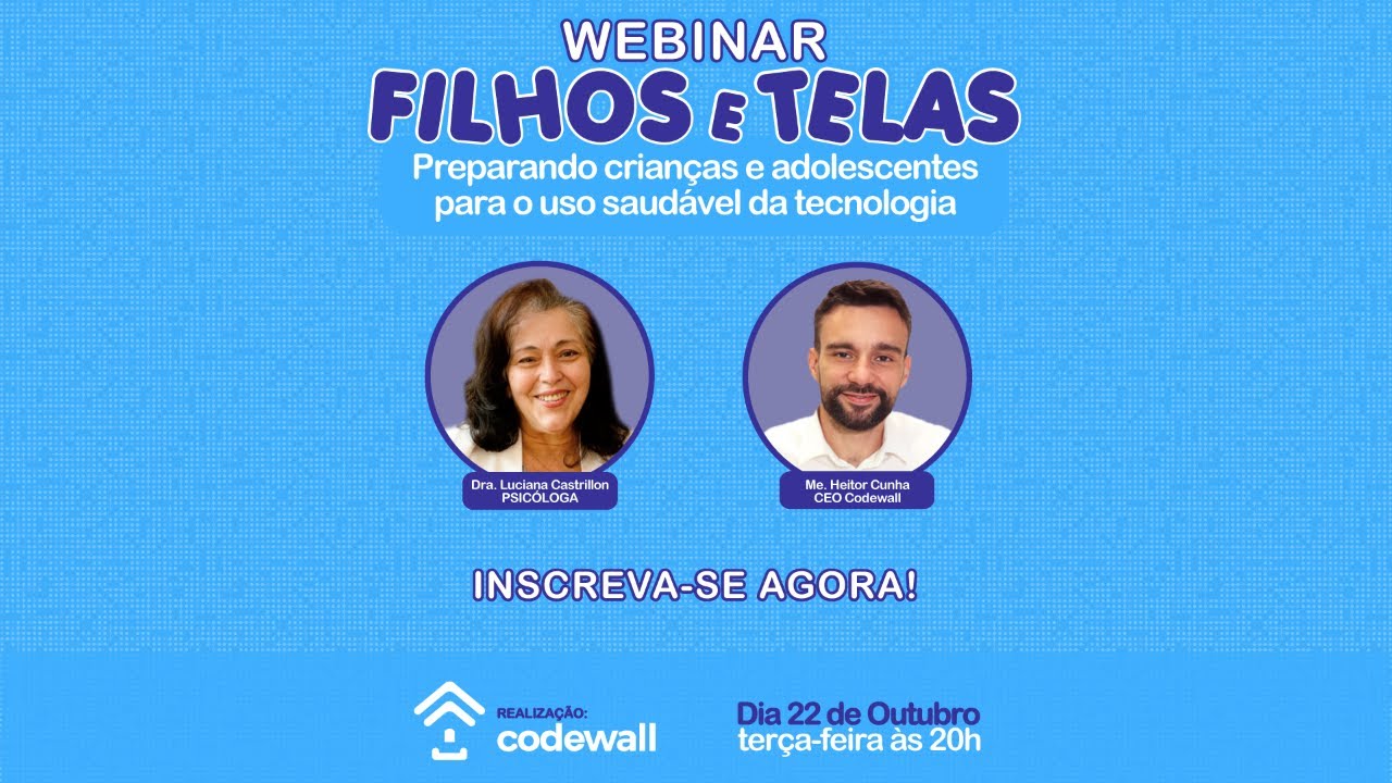 Webinar Filhos e Telas