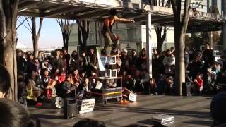 preview picture of video '2014年春 大道芸フェスティバルのダイジェスト Digest of Street Performance Festival near Saitama Super Arena Japan 2014'