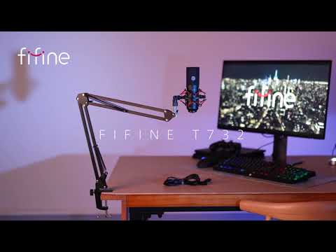 Миниатюра изображения товара Микрофон Fifine T732 (черный)