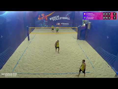 19:15 V. Shapoval / Y. Yevdokymov - I. Romanenko / V. Sydorenko 14.08.2022 |Winners Beach Volleyball