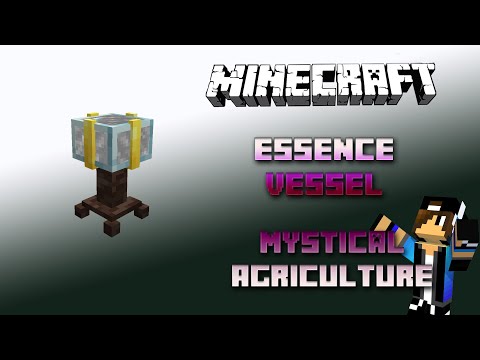 Essence Vessel 🍎🪴🍋 Minecraft Mystical Agriculture Tutorial 🍎🪴🍋 English 🍎🪴🍋 #Minecraft