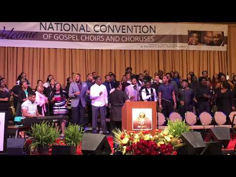 Bishop Moales YYA Div @National Convention of Gospel Choirs And Choruses Dallas 2018 All The Way