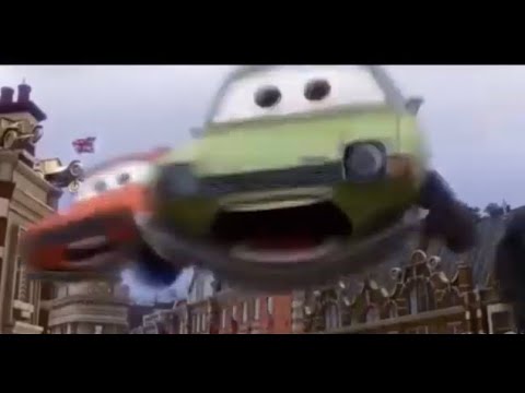 Cars 2 Scene Grem & Acer Defeat + Bar Crash