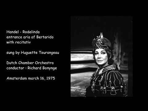 Handel -Rodelinda aria : Dove sei amato bene - sung by Huguette Tourangeau     Amsterdam 1975