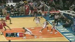 Cavs vs Knicks Nov.2008 (Lebron James 26pts 4 rebs)