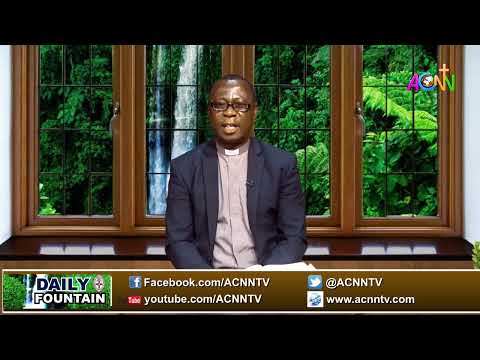 THE DAILY FOUNTAIN DEVOTIONAL OF NOVEMBER 19, 2021 - THE VEN. K.O OLAJIDE