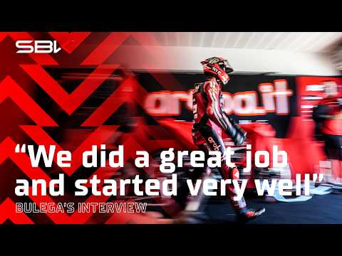 Nicolo Bulega: "It’s not a bad way to start the week" 🗣️ | #WorldSBK