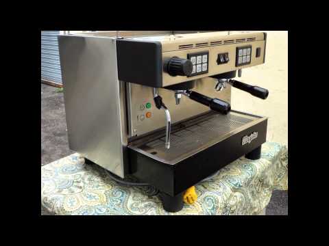 Magister 2 Group Compact Commercial Espresso Machine Test Use and Function
