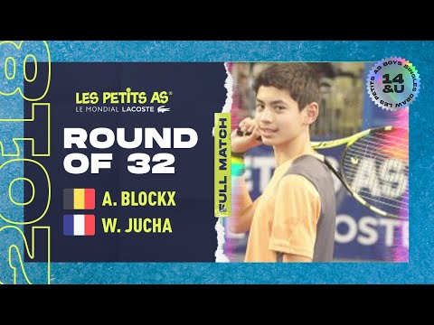 Les Petits As 2018 | Boys Round of 32 | William Jucha vs. Alexander Blockx