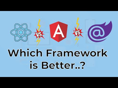Which Framework is Better for Developers? || React vs Angular vs Blazor || Softech Learn