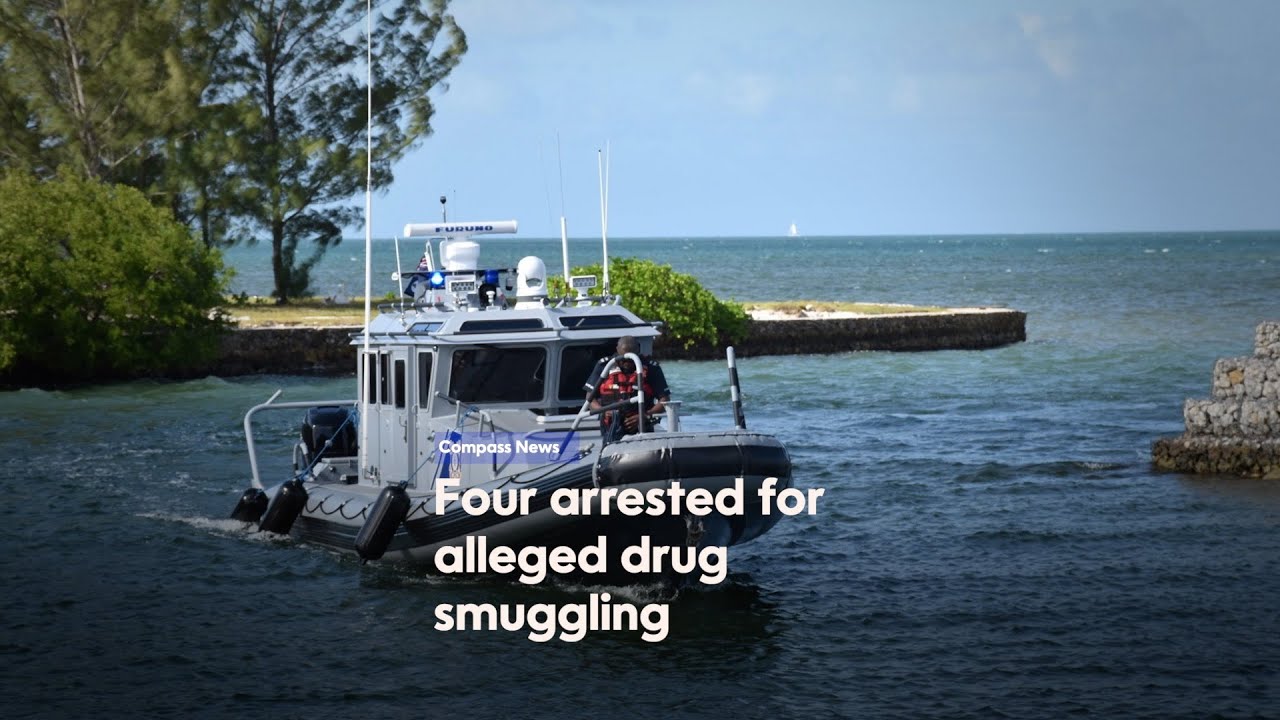 Four arrested for alleged drug smuggling