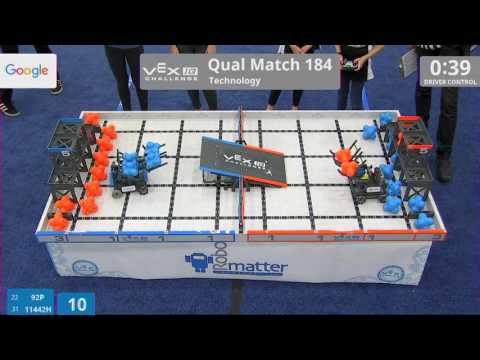 2017 VEXIQ Midd Tech Q184 (92P 11442H) Score 65