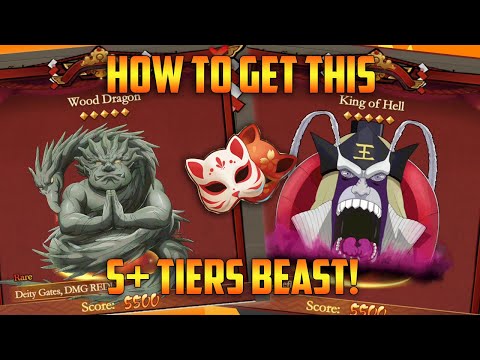 How to get Beast King of Hell and Wood Dragon in Ninjutsu Summit