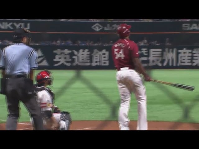 【5回表】カメラも追えない!? イーグルス・ペゲーロのパワー炸裂アーチ!! 2017/7/12 H-E