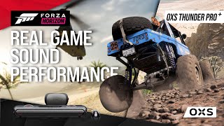 Download lagu Real Game Sound | Race Ahead in Forza Horizon 5 with OXS Thunder Pro  mp3
