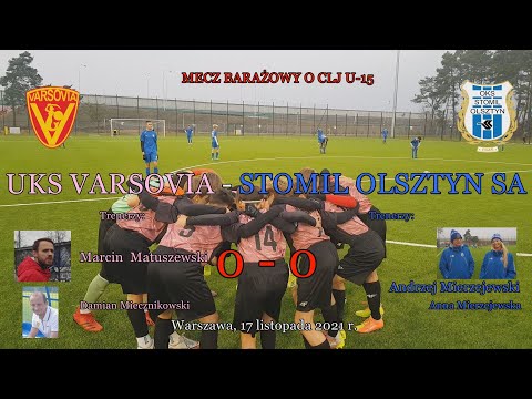17 XI 2021 r.  UKS VARSOVIA  -  STOMIL OLSZTYN SA