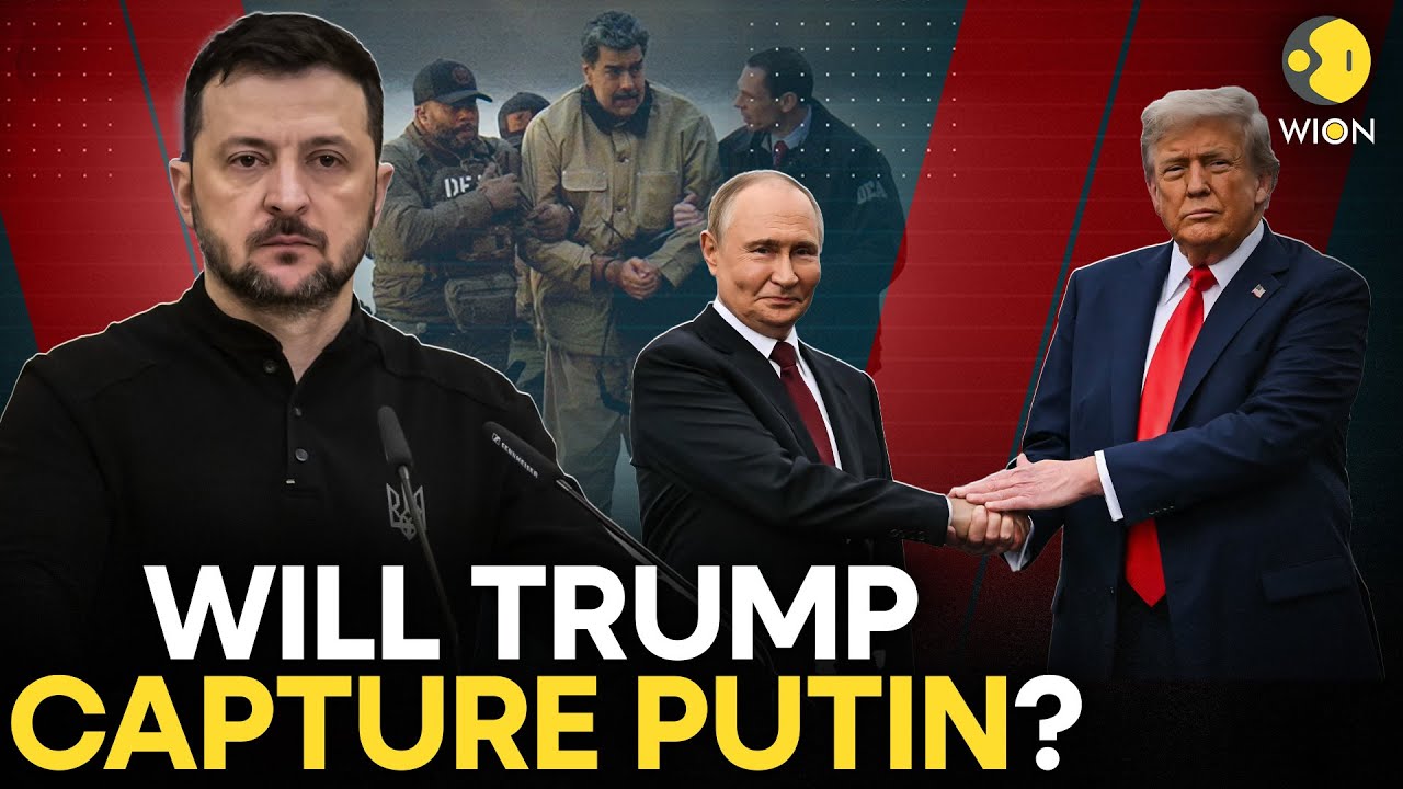 Russia-Ukraine War LIVE: Zelensky Suggests Putin Could Be Next After Maduro, Trump Responds | WION