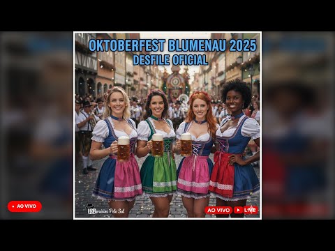 🇧🇷🇩🇪🍺 DESFILE  OFICIAL OKTOBERFEST BLUMENAU 2025