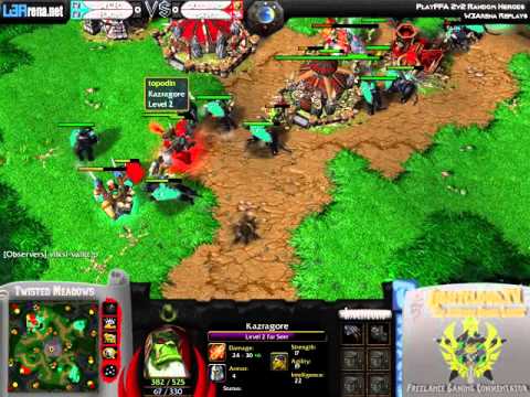 Xelsing (OK) & Hawk (HU) VS Rain (NE) & Starshaped (NE) - WC3 G1