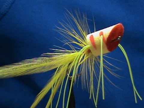 Fly tying video: Cylinder Popper