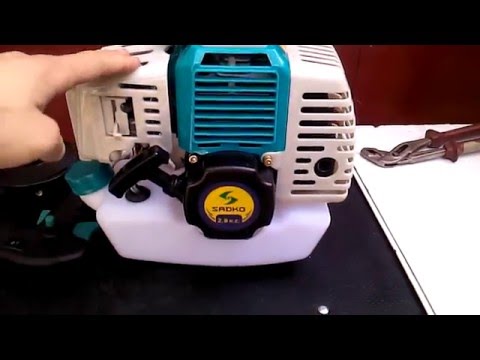 Видео Мотокоса SADKO GTR-520E распаковка