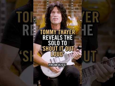 Thumbnail for Tommy Thayer Reveals The Solo To Shout It Out Loud #gibsonapp #kiss #guitar #guitarlessons by Tommy Thayer