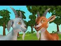 இரண்டு ஆடுகள் தமிழ் கதை Tamil Stories For Kids Infobells