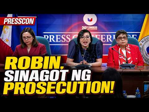 🔴 LIVE: Prosecution NIRESBAKAN si Robin Padilla: “Talbog sa inyo Ang Issue Ng Bias!”