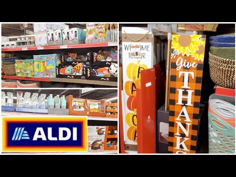 ALDI * IN STORE SHOP WITH ME ALL NEW ITEMS!