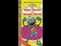 Opening To Eight Super Stories From Sesame Street 1985 VHS Redone With Capture Card