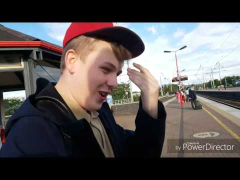 Trains at wigan north western at night