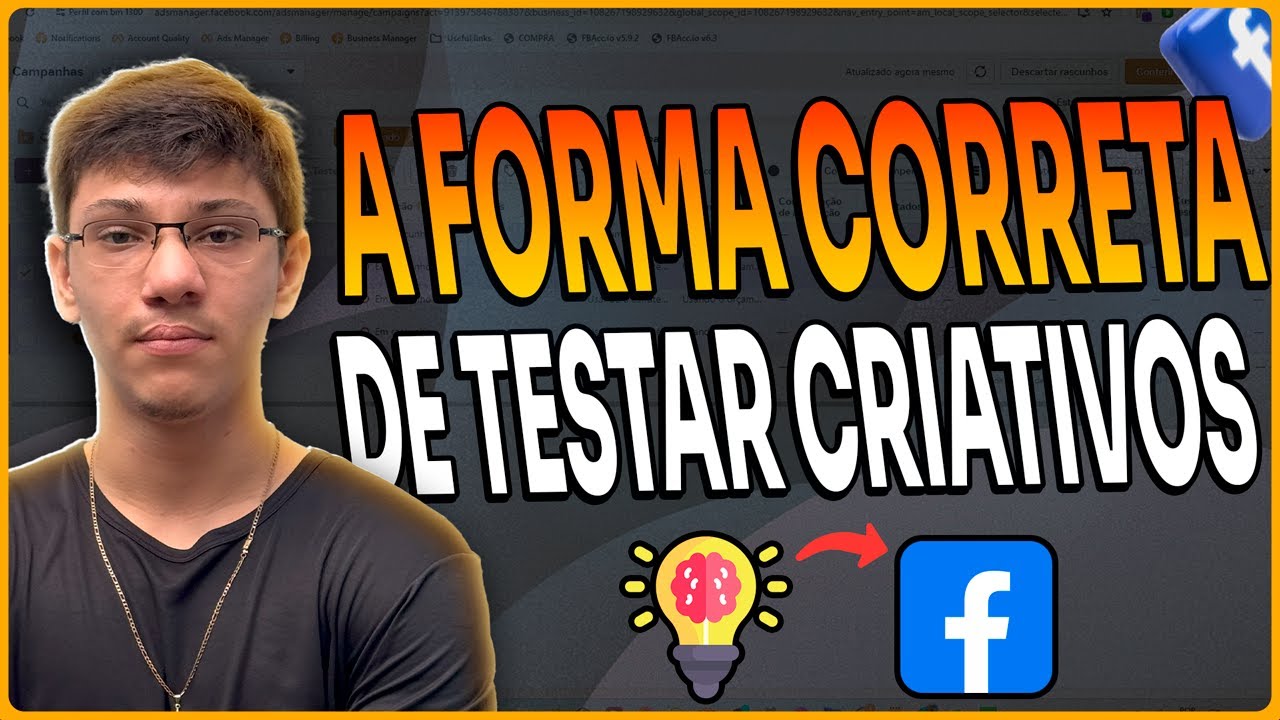 COMO EU FAÇO MEUS TESTES DE CRIATIVO NO FACEBOOK ADS EM 2024