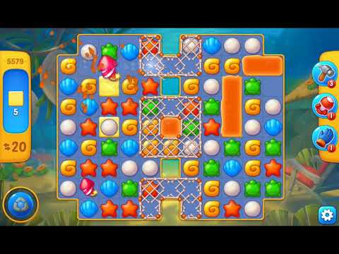 Fishdom 2021 - Level 5579   #playrix #fishdom #gaming