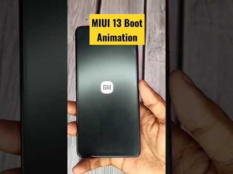 MIUI 13 Booting Animation for Any Xiaomi, Redmi, Poco & Mi Phones ( No Root ) #shorts