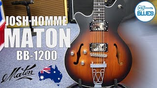 Video thumbnail for Maton BB 1200 JH Josh Homme Signature Electric Guitar Review by intheblues