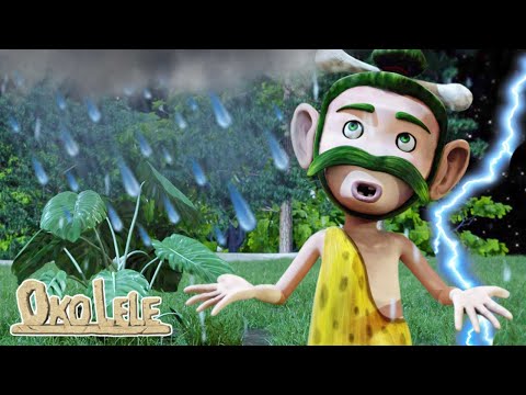 Oko e Lele 🦖 Chuva⚡ Especial 7⚡CGI animated short ⚡ Oko e Lele Brasil