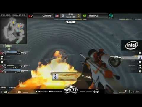 hen1 1v4 AWP Clutch - Immortals vs. compLexity