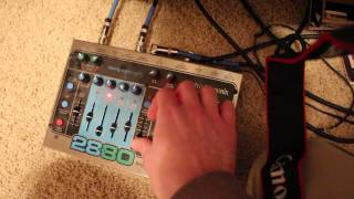 Video thumbnail for Electro-Harmonix 2880 Super Multi-Track Looper with a Mixer by Electricos Cosmos