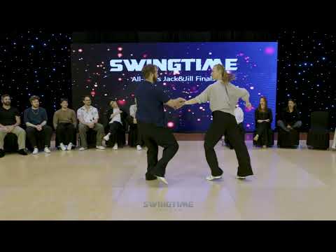 Trenten Jackson and Haley Hauglum - 5th place All-Stars Jack&Jill Finals - SwingTime Denver 2025