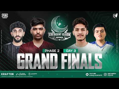 PUBGM CRESCENT CLASH SERIES | FINAL PHASE 2 | FT. #4T #ASi8 #LF #RD #SCYTES #PR