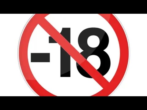 PROHIBITED 🔞 FOR PERSONS UNDER 18 🔞